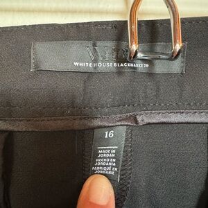 NWOT White House Black Market black dress pants